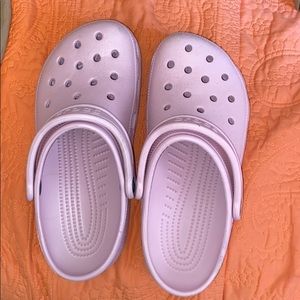 Pink Crocs